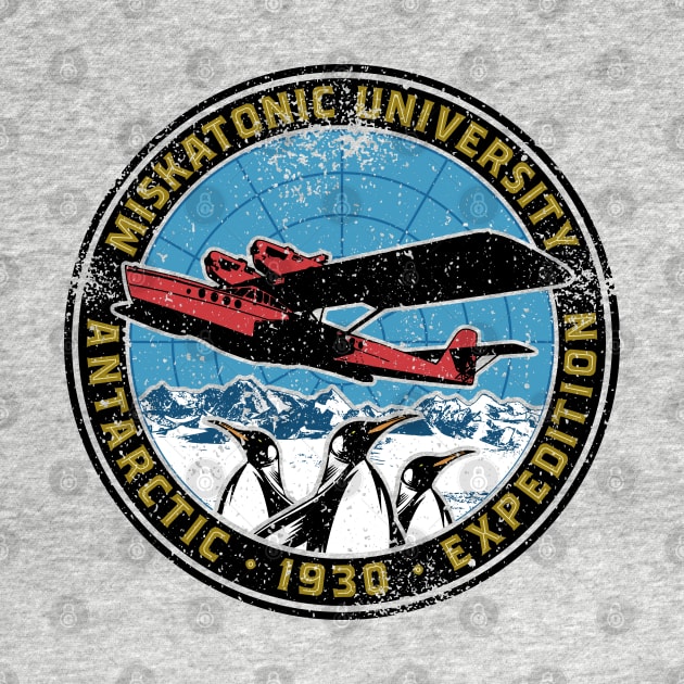 Miskatonic University Antarctic Expedition by Geekeria Deluxe